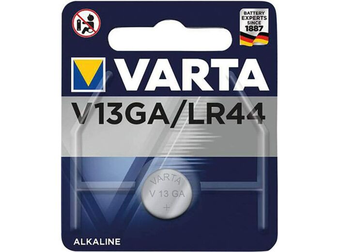 VARTA pile bouton alcaline "Electronics" V13GA (LR44) 1,5 Volt