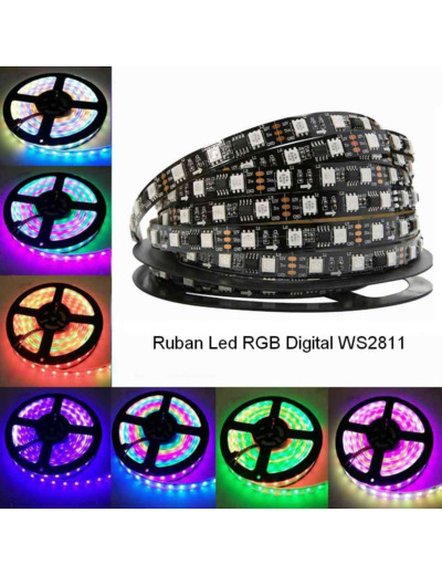 Ruban led Digital WS2811 5m