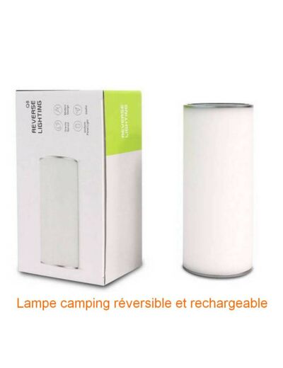 Lampe led reversible et rechargeable Q8