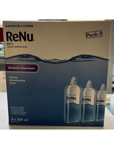 Pack Renu multifonctions 3x360ml