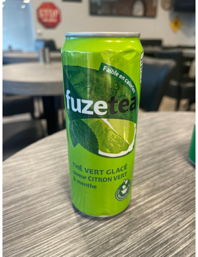 Fuzetea - thé vert glacé saveur citron vert