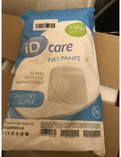 slip maintien ID care nets pants taille XL super
