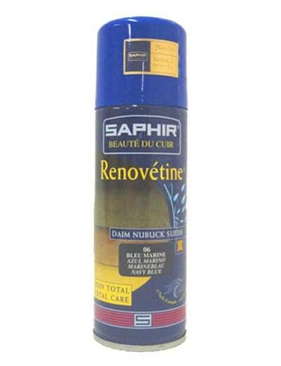 Rénovateur daim bleu marine Saphir (Rénovétine)