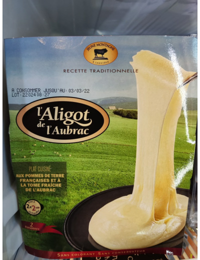 L'aligot de l'Aubrac