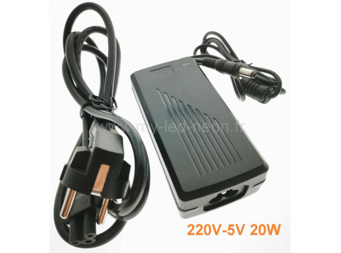 Alimentation 220V/5V-4A 20w