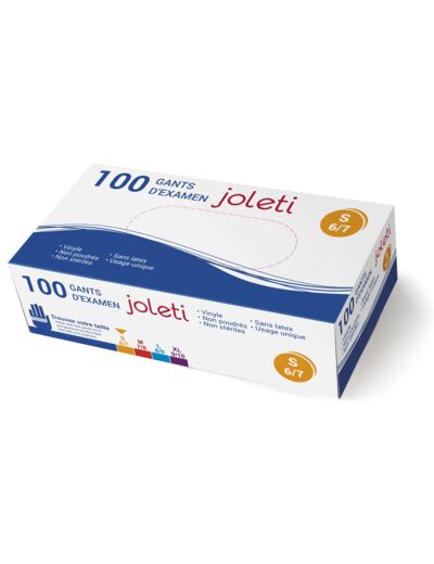 Gant d’examen vinyle JOLETI taille S