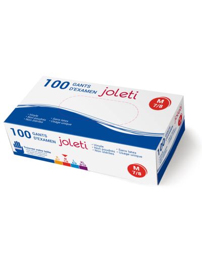 Gant d’examen vinyle JOLETI taille M