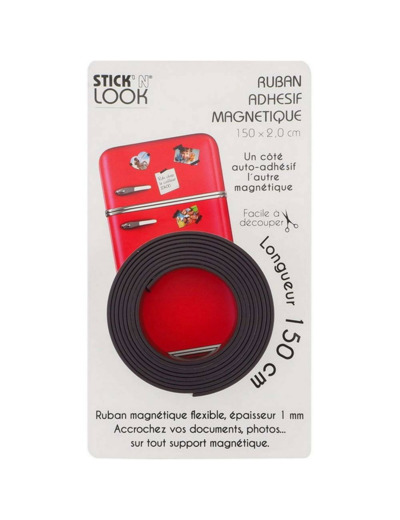 Ruban adhésif magnétique - stick'n look