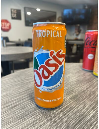 Canette Oasis - 33 cl tropical
