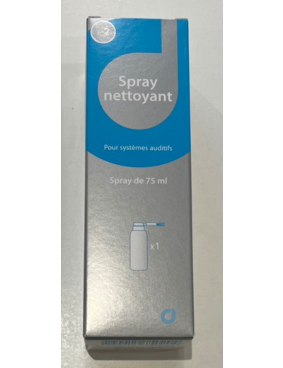 Spray nettoyant pour systèmes auditifs