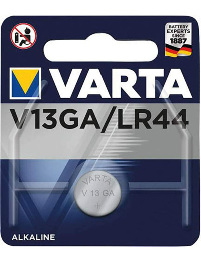 VARTA pile bouton alcaline "Electronics" V13GA (LR44) 1,5 Volt