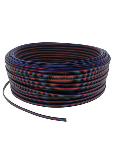 Câble en nappe 4 fils RGB