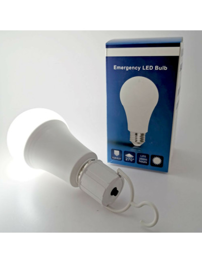 Ampoule led E27 intelligente et rechargeable